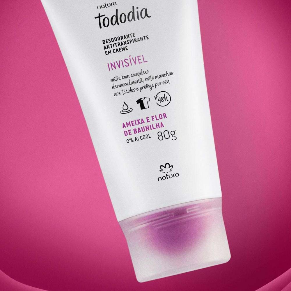 Modelo Consultora Natura Kit Tododia Ameixa E Flor De Baunilha Creme