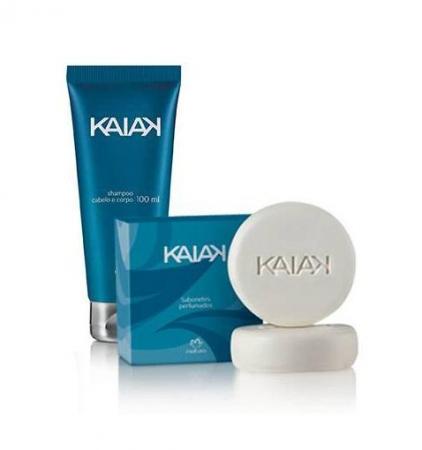 Modelo Consultora Natura Kit Kaiak Cl Ssico Masculino Shampoo